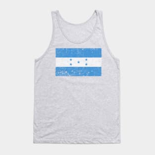 Honduras Flag - Bandera de Honduras - Patriotas unidos - vintage grunge Tank Top